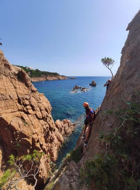 Sant Feliu de Guíxols: Guided tour of the Cala del Molí Via Ferrata - How difficult is the K3 route?