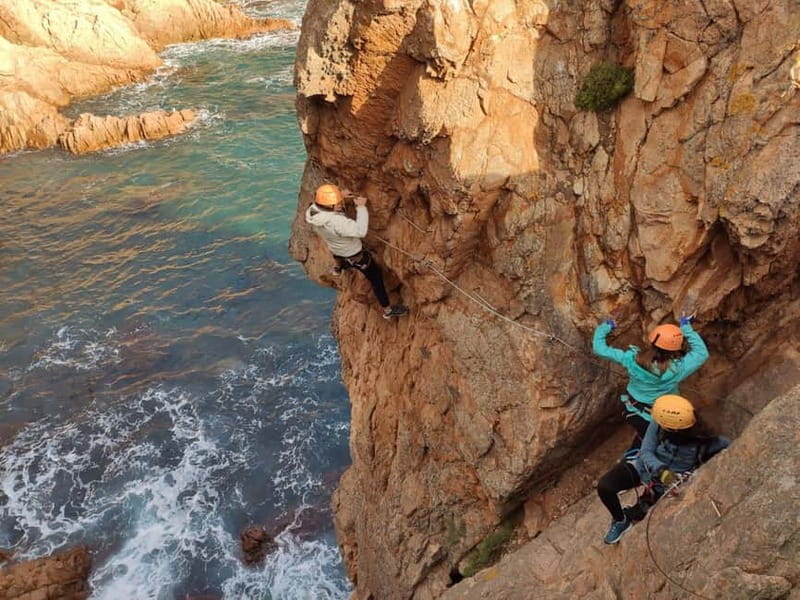 Sant Feliu de Guíxols: Guided tour of the Cala del Molí Via Ferrata - Is $94 a fair price?