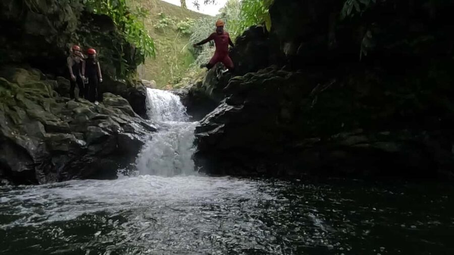 São Miguel Azores - Canyoning Ascend - Moinhos do Félix - The natural setting along São Miguel’s stream