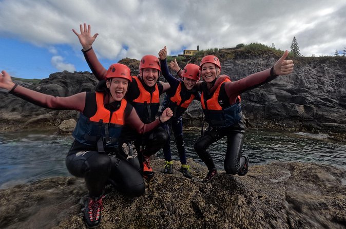 São Miguel Coasteering Azores - Caloura - Moving Along Ponta da Galera