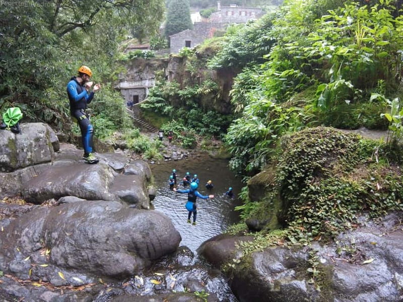 Sao Miguel: Ribeira dos Caldeiroes Canyoning Experience - The safety briefing sets the tone