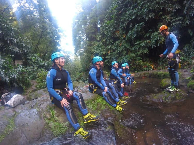 Sao Miguel: Ribeira dos Caldeiroes Canyoning Experience - Who should book this canyoning trip?