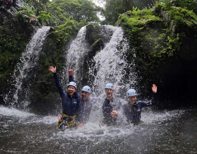 São Miguel: WaterPark Canyoning Ribeira dos Caldeirões - Entering Ribeira dos Caldeirões Natural Park