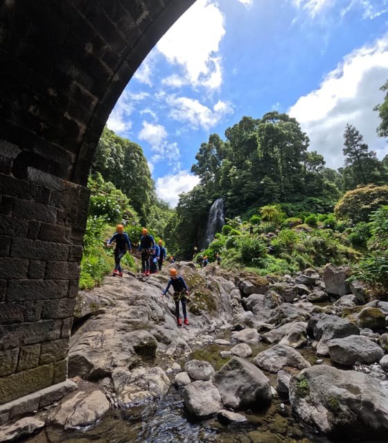São Miguel: WaterPark Canyoning Ribeira dos Caldeirões - How demanding is the 2.5-hour session?