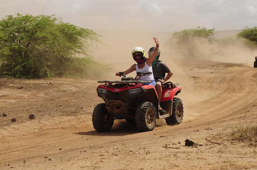 São Vicente: Quad Bike Tour in Mindelo - 4 Hours Adrenaline - Riding the rugged coast toward Salamansa