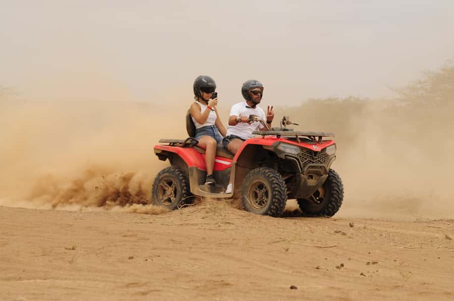 São Vicente: Quad Bike Tour in Mindelo - 4 Hours Adrenaline - Baía das Gatas brings the best break
