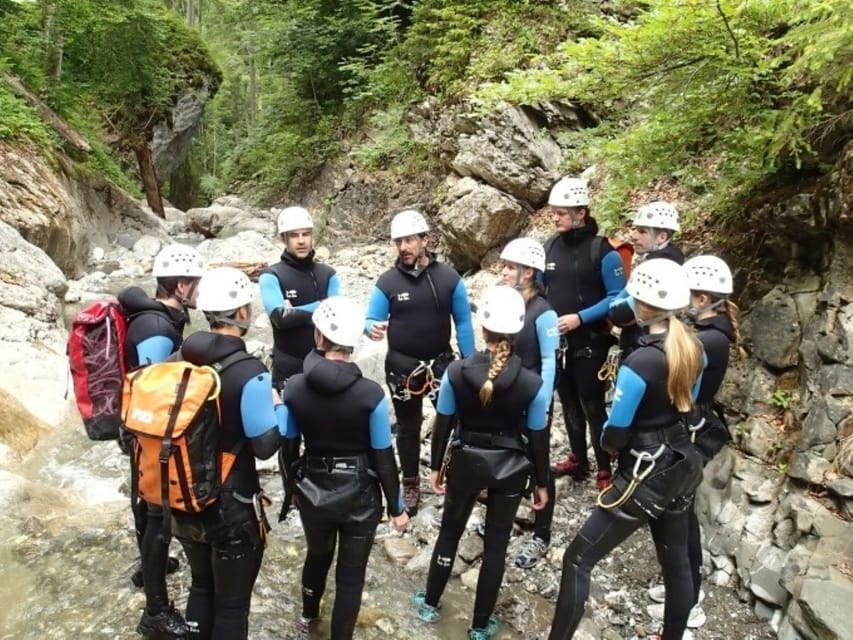 Schwarzwasserbach: Canyoning in Austria's Kleiwalsertal - The ascent before the canyon begins