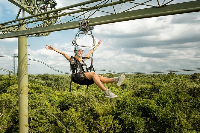 Selvatica Adventure Park ATV and Ziplines in Cancun and Riviera Maya - Tarzania, the unusual second flight