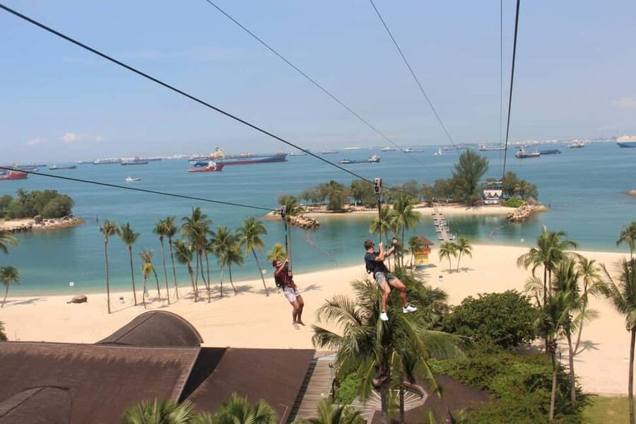 Sentosa Island: Ticket to Mega Adventure Park - MegaBounce: a lighter, playful attraction