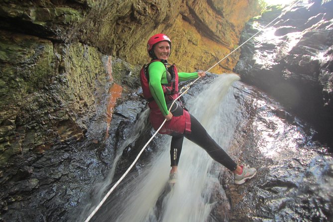 Short Canyoning Trip in The Crags - Wetsuits, helmets, and the first safety briefing