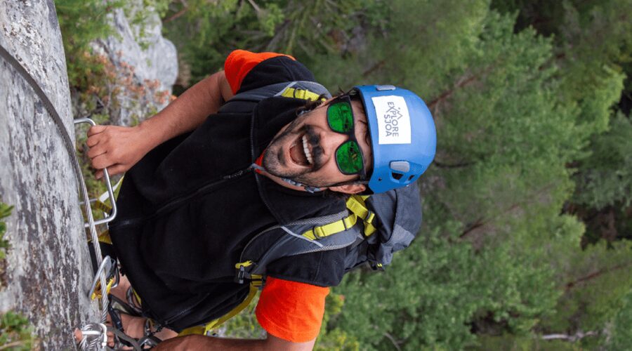 Sjoa: Spectacular Via Ferrata - The 15-minute hike to the route