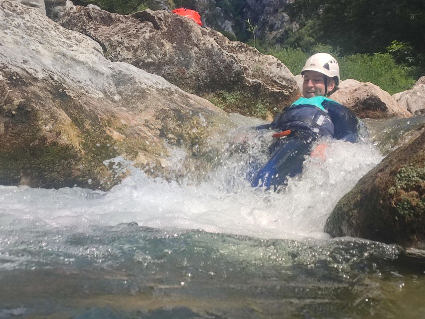 Small Group Canyoning with proffesional guide - Key points at a glance