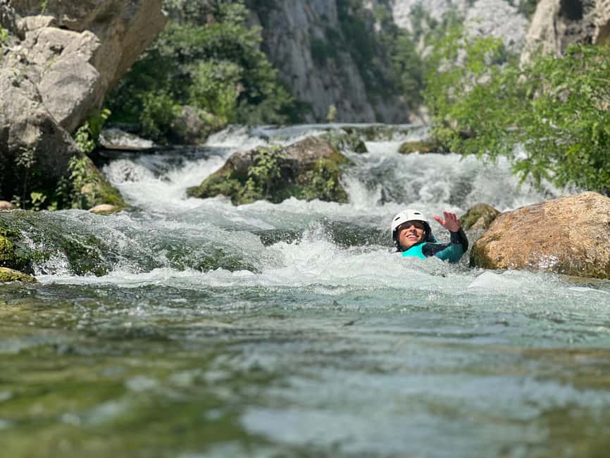 Small Group Canyoning with proffesional guide - From Omiš to the Gubavica viewpoint