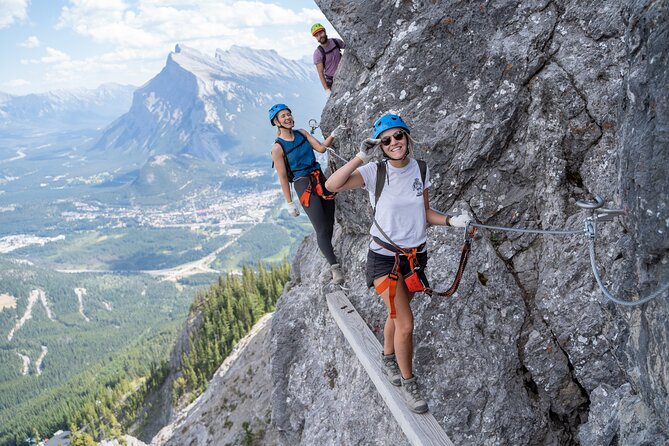 Small-Group Guided Via Ferrata Climbing with Banff's Best Views - Key points at a glance