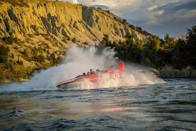Small Group Jet Boat Adventure on the Clutha River from Wanaka - 360-degree spins and switchback corners