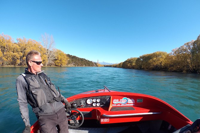 Small Group Jet Boat Adventure on the Clutha River from Wanaka - From Albert Town to the first fast bends