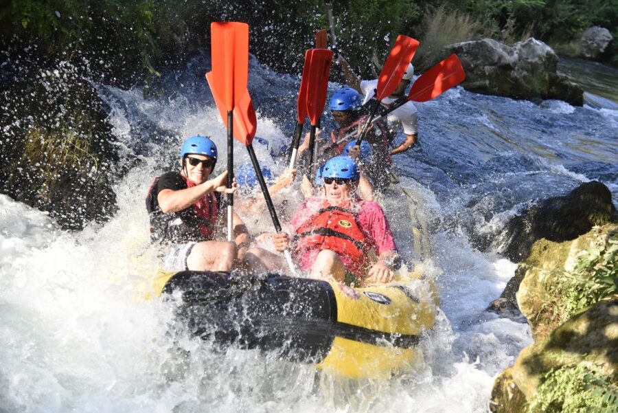 Split: Cetina River Rafting with Cliff Jumping and Cave Tour - What this Cetina trip is really like