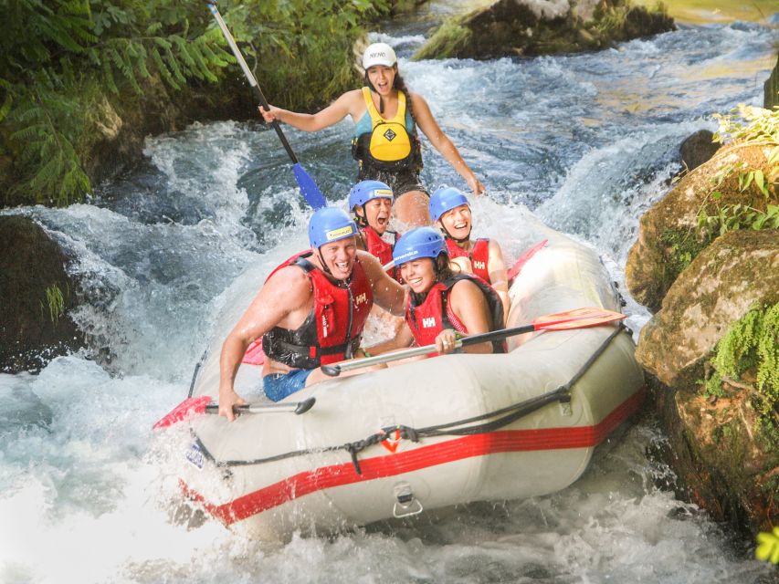 Split: Cetina River Rafting with Cliff Jumping and Cave Tour - Getting to the river from Omiš