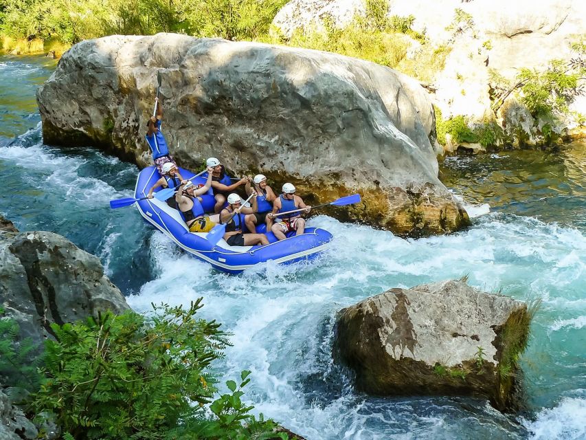 Split/Omiš: Cetina River Rafting with Cliff Jump & Swimming - Safety Briefing and Rafting Gear