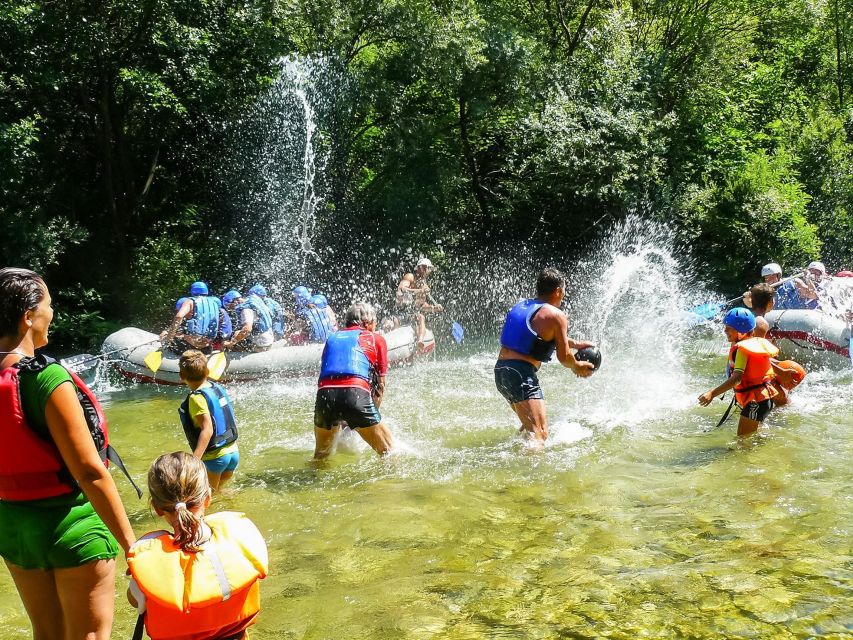 Split/Omiš: Cetina River Rafting with Cliff Jump & Swimming - Class 3 Rapids: More Action, Still Manageable