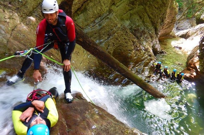 Sports canyoning in the Vercors near Grenoble - Who should choose this canyoning trip?