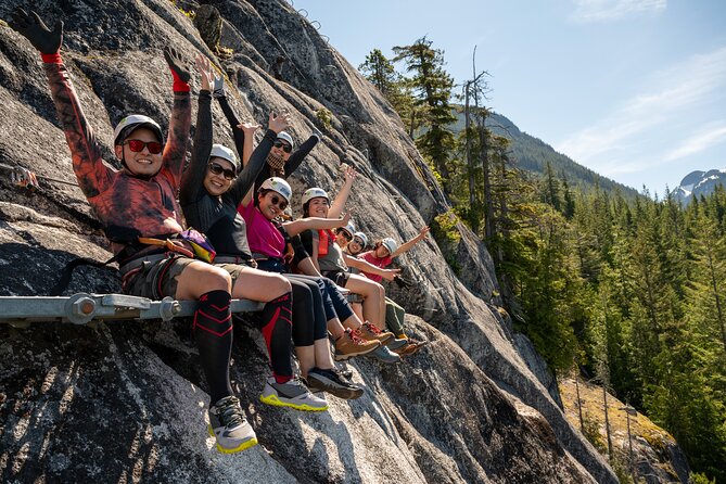 Squamish Via Ferrata Adventure - Starting at the Sea to Sky Gondola Summit Lodge
