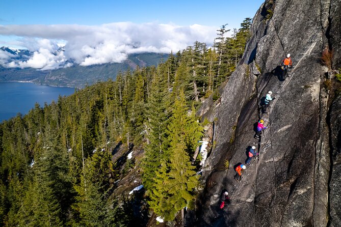 Squamish Via Ferrata Adventure - Steel rungs, bridges, and glacier-worn granite