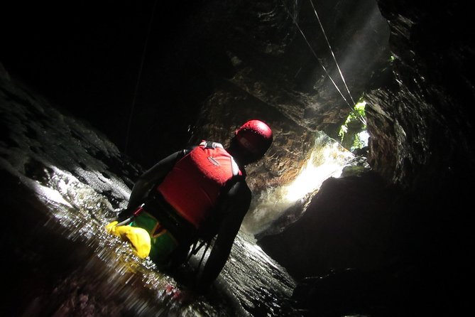Standard Canyoning Trip in The Crags, South Africa - Getting equipped at Base Camp 1