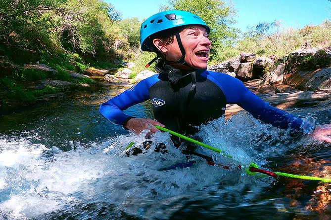 Star canyoning - Swimming in the lagoon