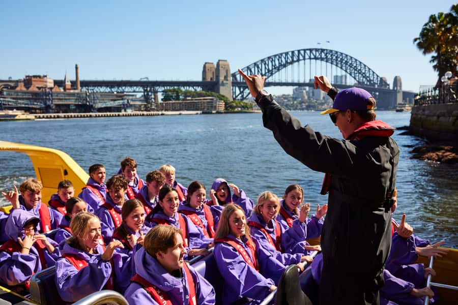 Sydney Harbour: 45-Minute Extreme Adrenaline Rush Ride - The poncho helps, but plan to get soaked