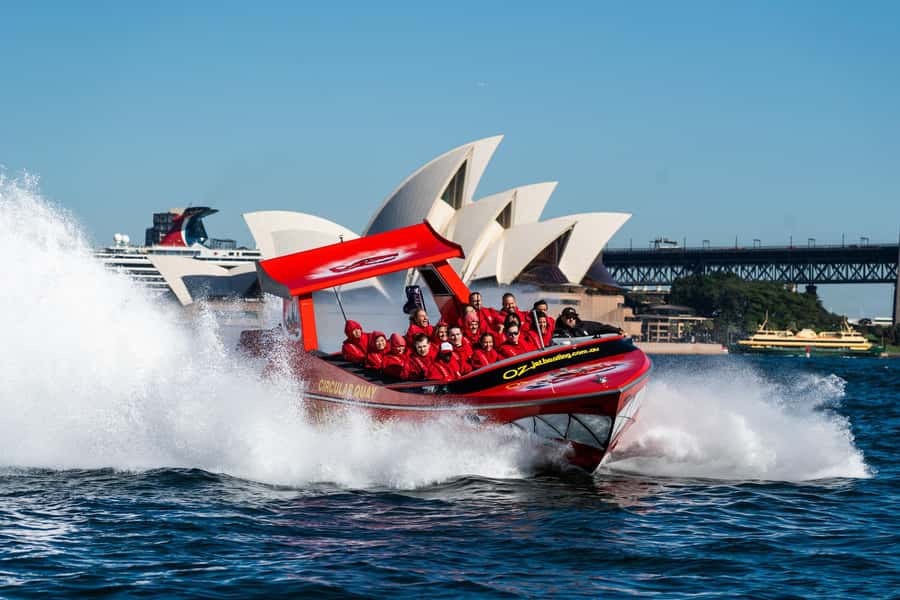 Sydney: Jet Boat Adventure Ride from Circular Quay - What you see from the water