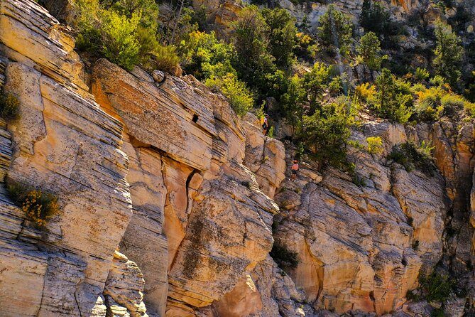 "Tallest in Utah" Via Ferrata & Rappelling (4 hr) - Short canyon sections between the rappels