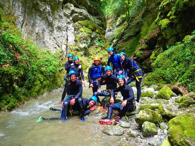 Talloires: Guided Canyoning Experience in Angon Canyon - The approach walk is part of the workout