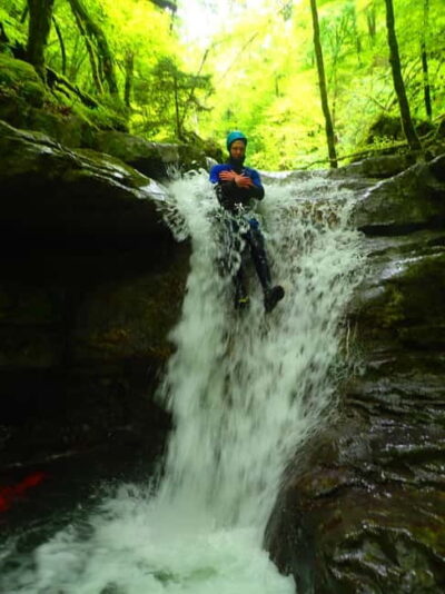 Talloires: Guided Canyoning Experience in Angon Canyon