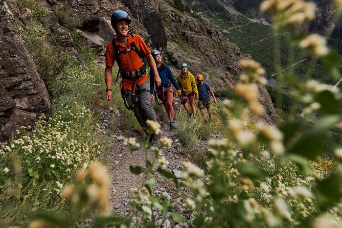 Telluride Via Ferrata - Private Trip - Gearing Up for the East-to-West Traverse