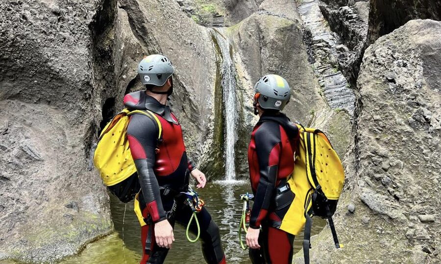 Tenerife: Los Carrizales Water Canyoning Tour - The hike into the canyon
