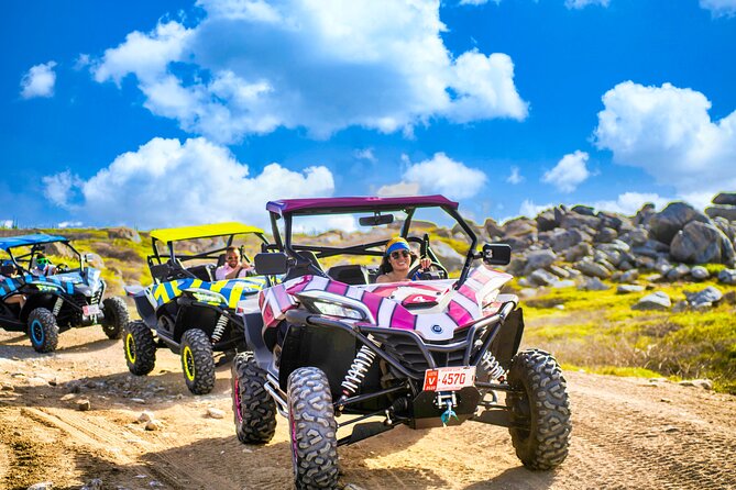 ThrillSeekers: Aruba UTV Tour & Cliff Jump at Natural Pool - The bumpy route into Arikok National Park