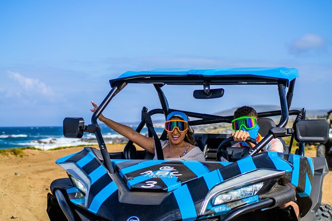 ThrillSeekers: Aruba UTV Tour & Cliff Jump at Natural Pool - Conchi Natural Pool and the 100-step descent