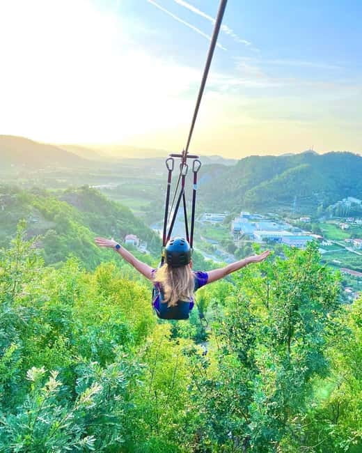 Tirana: The Balkans' Longest Zipline Petrela Adrenaline Tour - Arriving from Tirana and sorting out transport