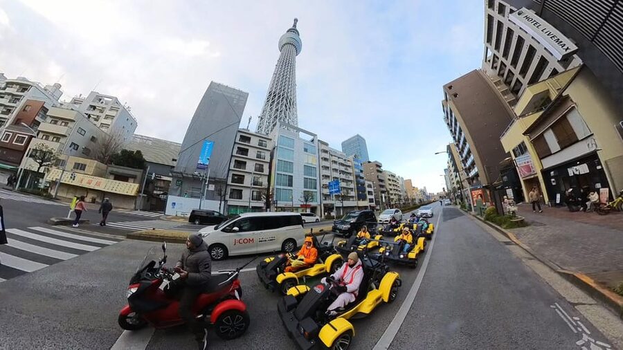Tokyo Bay: Scenic Skyline Go-Kart Tour (120 Minutes) - Insta360 video and the small extras