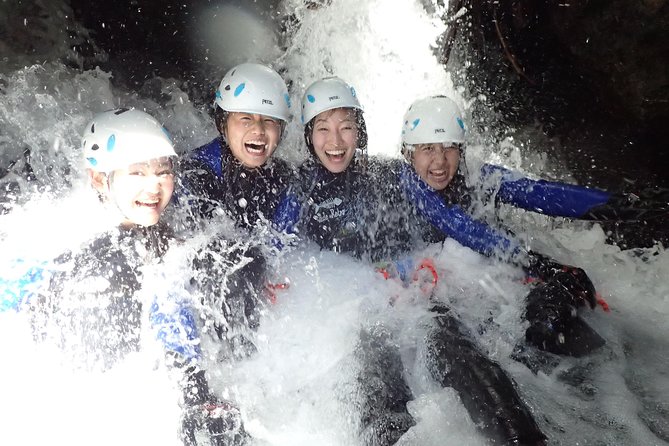 Tokyo Half-Day Canyoning Adventure - Getting suited up for a wet three-hour outing