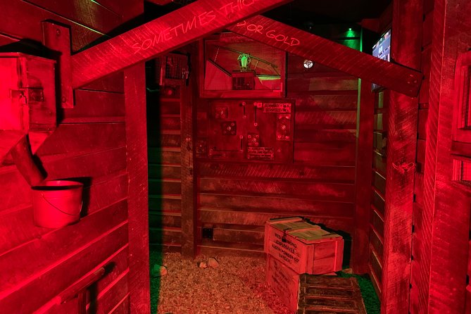 Trapped Below: Underground Escape Room Adventure at Extreme Escape San Antonio - The elevator ride sets the tone