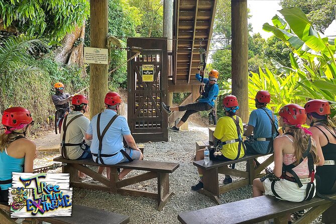 Tree Limin' Extreme Zipline - Getting to the course at 7406 Estate St. Peter