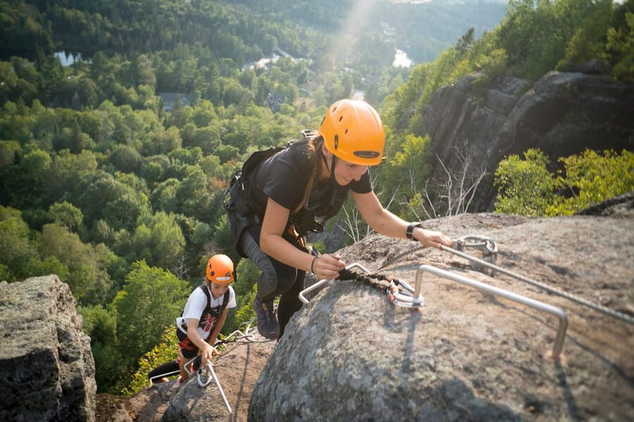 Tyroparc: Via Ferrata and Hiking in the Laurentians - Is $66 a fair price?