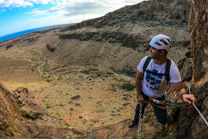 Via Ferrata in Gran Canaria. Vertical adventure park. Small groups - What via ferrata means in Gran Canaria