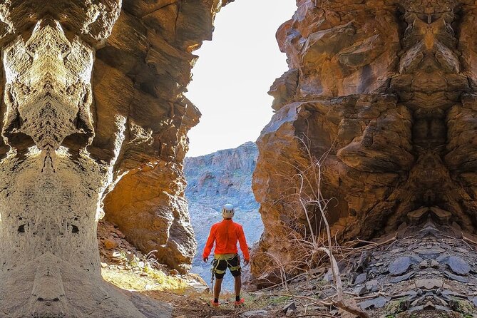 Via Ferrata in Gran Canaria. Vertical adventure park. Small groups - How hard is the K3+ route?