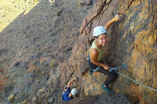 Via Ferrata in Gran Canaria. Vertical adventure park. Small groups - Meeting in Bahia Feliz at 9:30 am