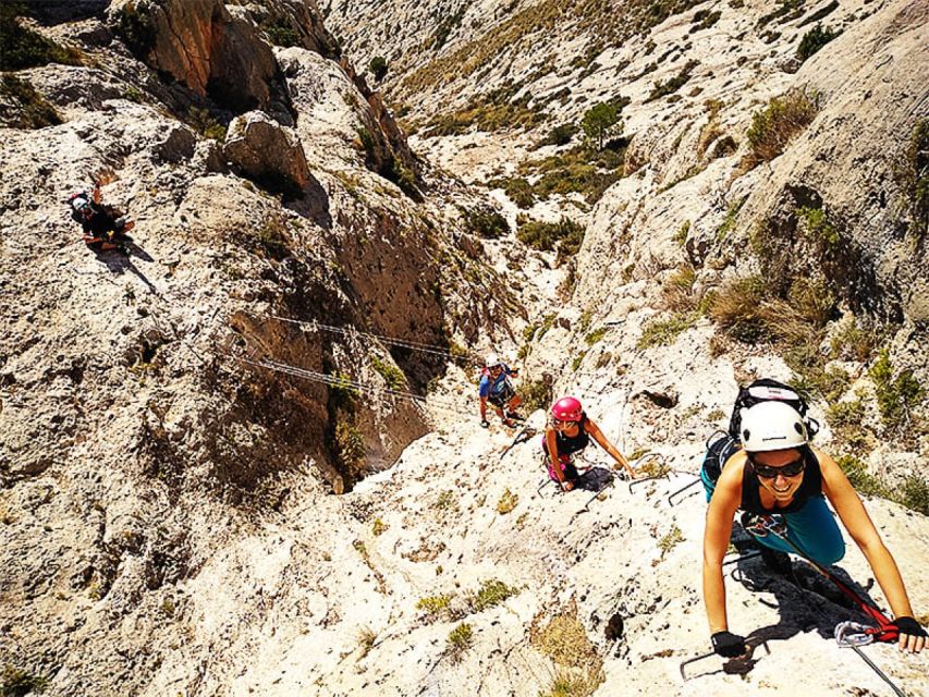 Villena: Half-Day Guided Via Ferrata Sierra de la Villa - Practical preparation for the morning