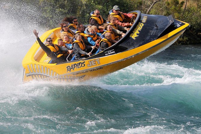 Waikato River Jet Boat Ride from Taupo - Narrow canyons, clear water, and the first rush