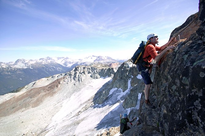 Whistler Via Ferrata Tour - The halfway break for water, snacks, and photos